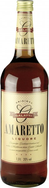 Galatti Amaretto Alk.20vol.% 1l