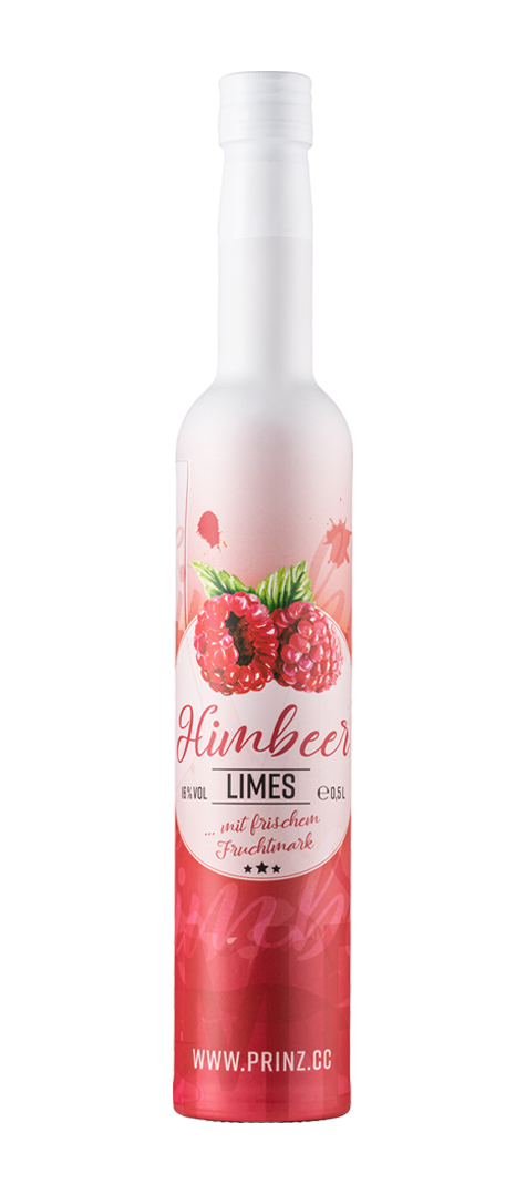 Prinz Himbeer Limes Alk.16vol.% 0.5l