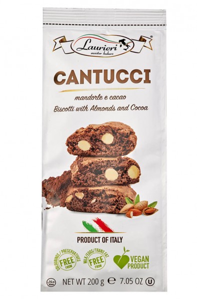 Cantucci con Mandorle e Cacao 200g