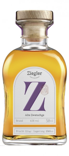Ziegler Alte Zwetschge Alk.43vol.% 0,5l