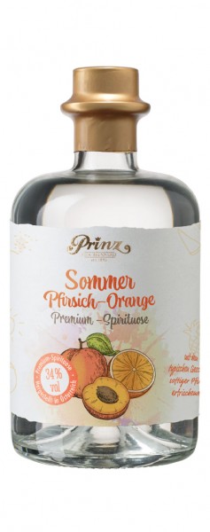 Prinz Sommer Pfirsich-Orange Alk.34vol.% 0,5l
