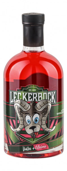 Leckerbock - Vodka + Melone Alk.18vol.% 0,7l