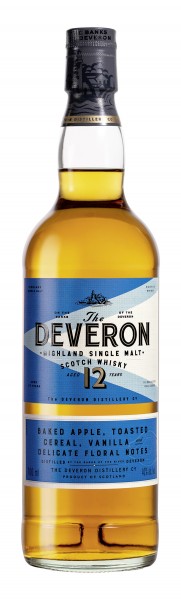 The Deveron Highland Single Malt Whisky 12Years Alk.40vol.% 0,7l