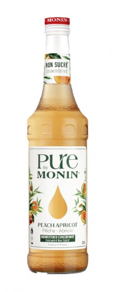 Monin Sirup Pure Peach Apricot - 700 ml