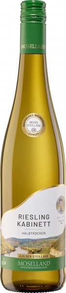 Winzergenossenschaft Moselland - Riesling Steillage Kabinett halbtrocken 2023