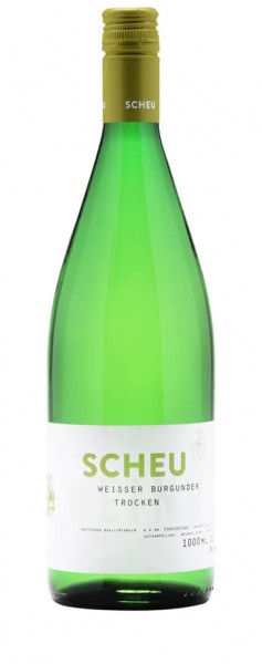 Weinhof Scheu Weißburgunder trocken Liter 2021 Weinhof Scheu Wasgau Weinshop DE