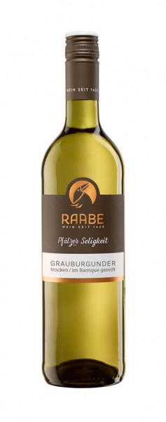 Weingut Raabe Pfälzer Seligkeit Grauburgunder Barrique trocken 2017 Weingut Raabe Wasgau Weinshop DE