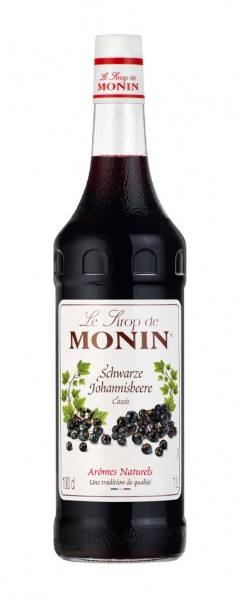 Monin Sirup Schwarze Johannisbeere 1,0l
