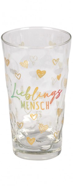 Böckling - Dubbeglas Lieblingsmensch 0,5l